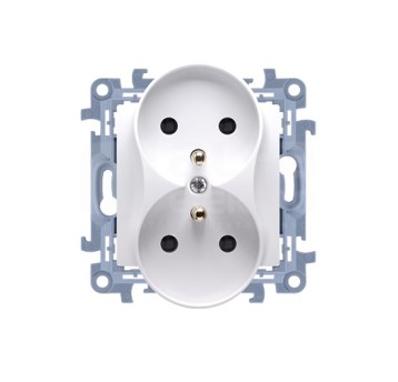 SIMON10 biały CGZ2MZ.01/11 Gn. podw zu + przesłona