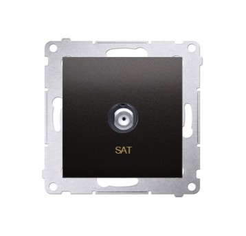 SIMON54 antracyt DASF1.01/48 Gniazdo typu F poj.