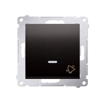 SIMON54 antracyt DD1L.01/48 Łącznik dzwonk.podśw.