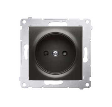 SIMON54 antracyt DG1Z.01/48 Gniazdo poj. bu