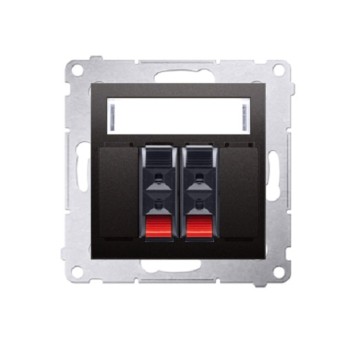 SIMON54 antracyt DGL32.01/48 Gn. głośnik. podw.