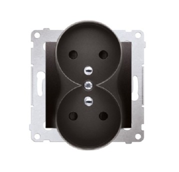 SIMON54 antracyt DGZ2MZ.01/48 Gniazdo podw. zu.