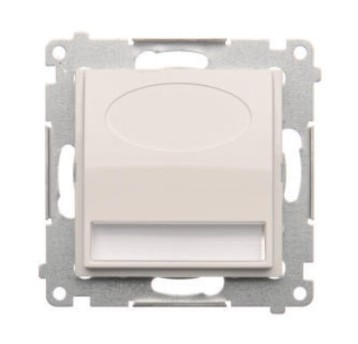 SIMON54 biały DOSB.01/11 Opr. LED 230V NW