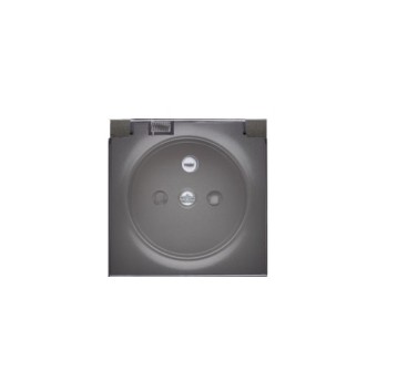 SIMON54 czarny DGZ1BUZP/49A Pokrywa gn. IP44 kl.tr