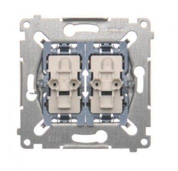 SIMON54 mechanizm SW7/2XM Łącznik podw. krzyżowy