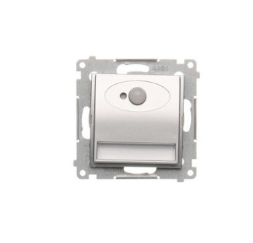 SIMON54 srebrny mat. DOSC14.01/43 LED+PIR 14V WW