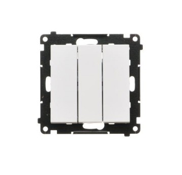 SIMON55 biały TW31.01/111 Łącznik potrójny kpl.