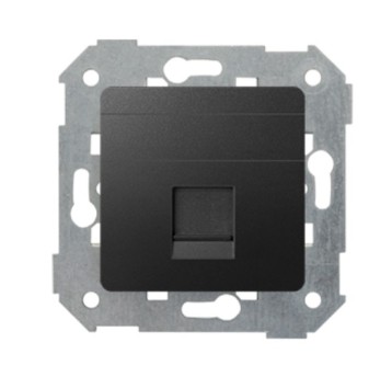 SIMON82 grafit 82005-38 Pokrywa 1xRJ45 płaska