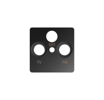 SIMON82 grafit 82037-38 Pokr. gn. RTV-SAT