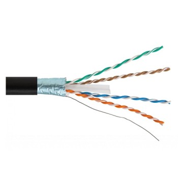 Skrętka F/UTPw kat.6 +ekran+żel(500m)SecNET 100159