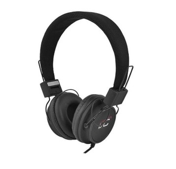 Słuchawki nauszne LTC64 czarne 3,5mm LXLTC64