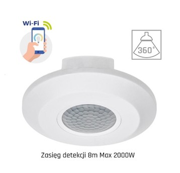 SMART Czujnik ruchu PIR 360st n/t Wi-Fi/Bt 586925