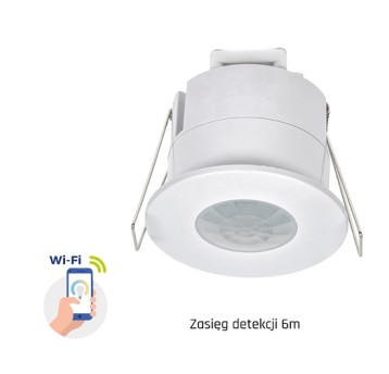 SMART Czujnik ruchu PIR 360st p/t Wi-Fi/Bt 586949