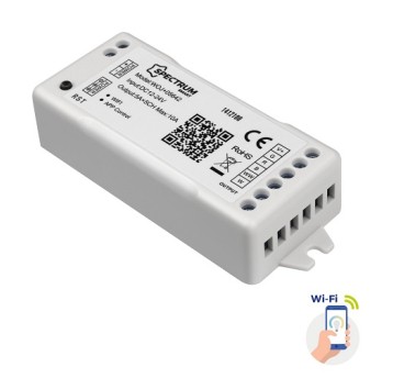 SMART Kontroler do pasków LED Wi-Fi 12/24V DC