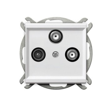 SONATA biały GPA-R2S/m Gn. RTV-SAT-SAT b/r OSPEL