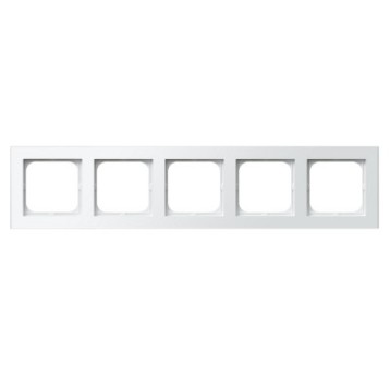 SONATA biały R-5R/00 ramka 5-krotna OSPEL