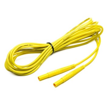 SONEL Przewód 5m żółty 1kV (wtyki bananowe)