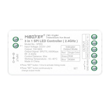 SPIR3 Sterownik 3w1 LED cyfrowy 5V-24V 10A Miboxer