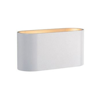 SQUALLA G9 IP20 biała złota, kinkiet SPECTRUM