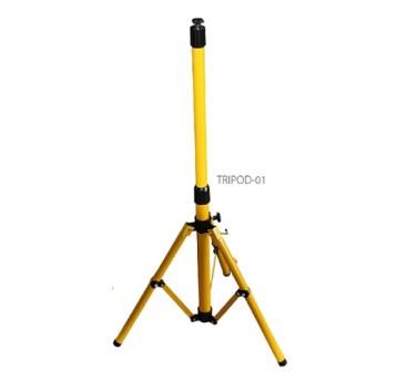 Statyw pojedynczy żółty 1,6m TRIPOD-01 BEMKO