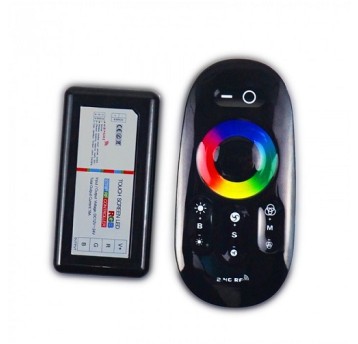 Sterownik RGB RF 3x6A 12V/24V DC czarny EC20351