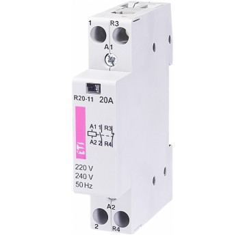 Stycznik 230V 20A AC 1Z1R 1P R20-11 ETI 903395