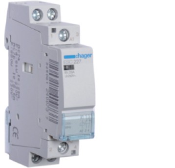 Stycznik 230V 25A AC 1Z1R 1P ESC227 HAGER