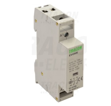 Stycznik 230V 25A AC 2Z 1P EVOHK2-25 TRACON