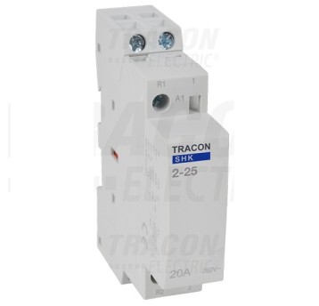 Stycznik 230V 25A AC 2Z 1P SHK2-25V TRACON