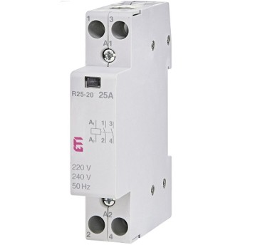 Stycznik 230V 25A AC 2Z0R 1P R25-20 ETI