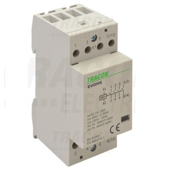 Stycznik 230V 25A AC 4Z 2P EVOHK4-25 TRACON