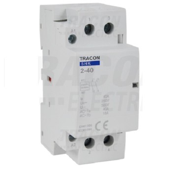 Stycznik 230V 40A AC 2Z 2P SHK2-40 TRACON
