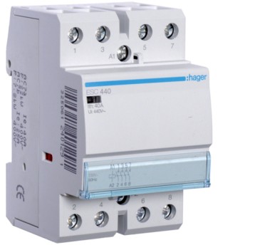 Stycznik 230V 40A AC 4Z 3P ESC440 HAGER