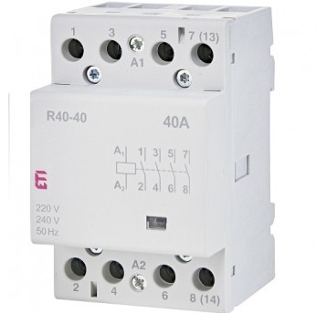 Stycznik 230V 40A AC 4Z0R 3P R40-40 ETI 903531