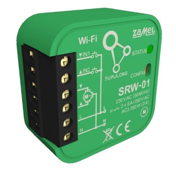 SUPLA SRW-01 Sterownik rolet Wi-Fi ZAMEL