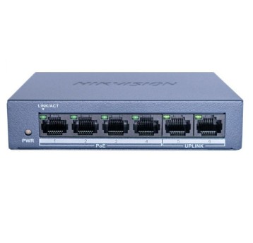 Switch PoE 8-port (8+2) DS-XS0110-P HIKVISION