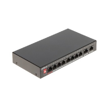Switch PoE 8-port PFS3010-8ET-96-V2 DAHUA