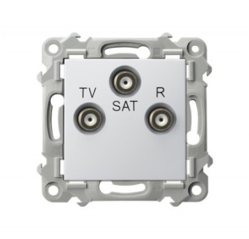 SZAFIR biały GPA-ZS/m/00 Gniazdo RTV-SAT końcowe