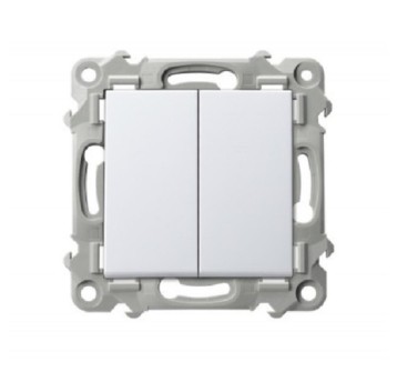 SZAFIR biały ŁP-2Z/m/00 Łącznik podwójny OSPEL