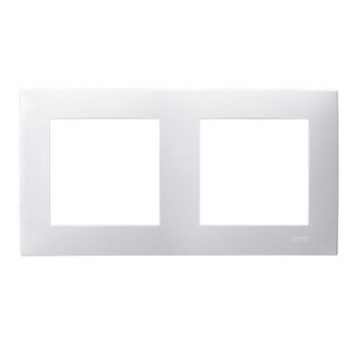 SZAFIR biały R-2Z/00 Ramka 2-krotna OSPEL