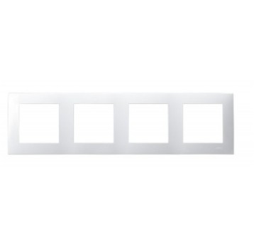 SZAFIR biały R-4Z/00 Ramka 4-krotna OSPEL