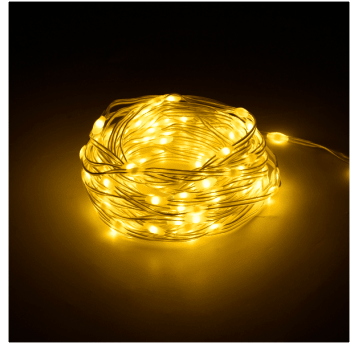 Sznur świąteczny ze zmianą trybu 10m ZAR0575