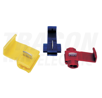 Szybkozłącze nożowe 4-6mm2 żółty SL TRACON