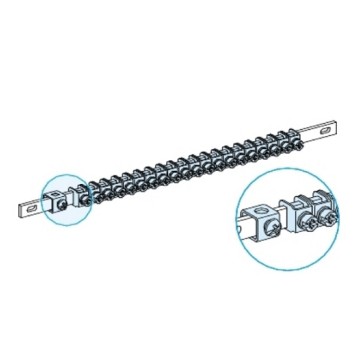 SZYNA PE Z 40 ZAC. + 1 ZAC. TULEJ. 35mxm LVS04200