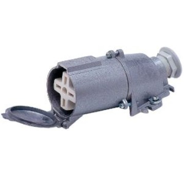 TAREL Gniazdo 63A/500V metal płaskie bolce 950325