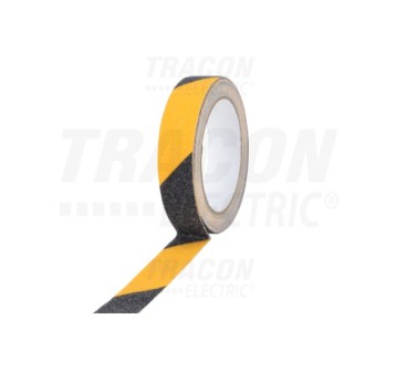 Taśma antypoślizgowa cz-żół 5m/50mm SRTYB50 TRACON