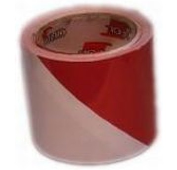 Taśma ostrz. biało-czerw.TO-6 100m/80mm EP-Op 18.6