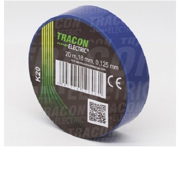 Taśma TRACON 20m/18mm niebieska K20
