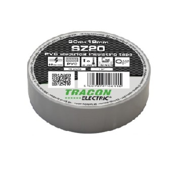 Taśma TRACON 20m/18mm szara SZ20