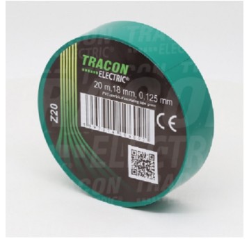 Taśma TRACON 20m/18mm zielona Z20